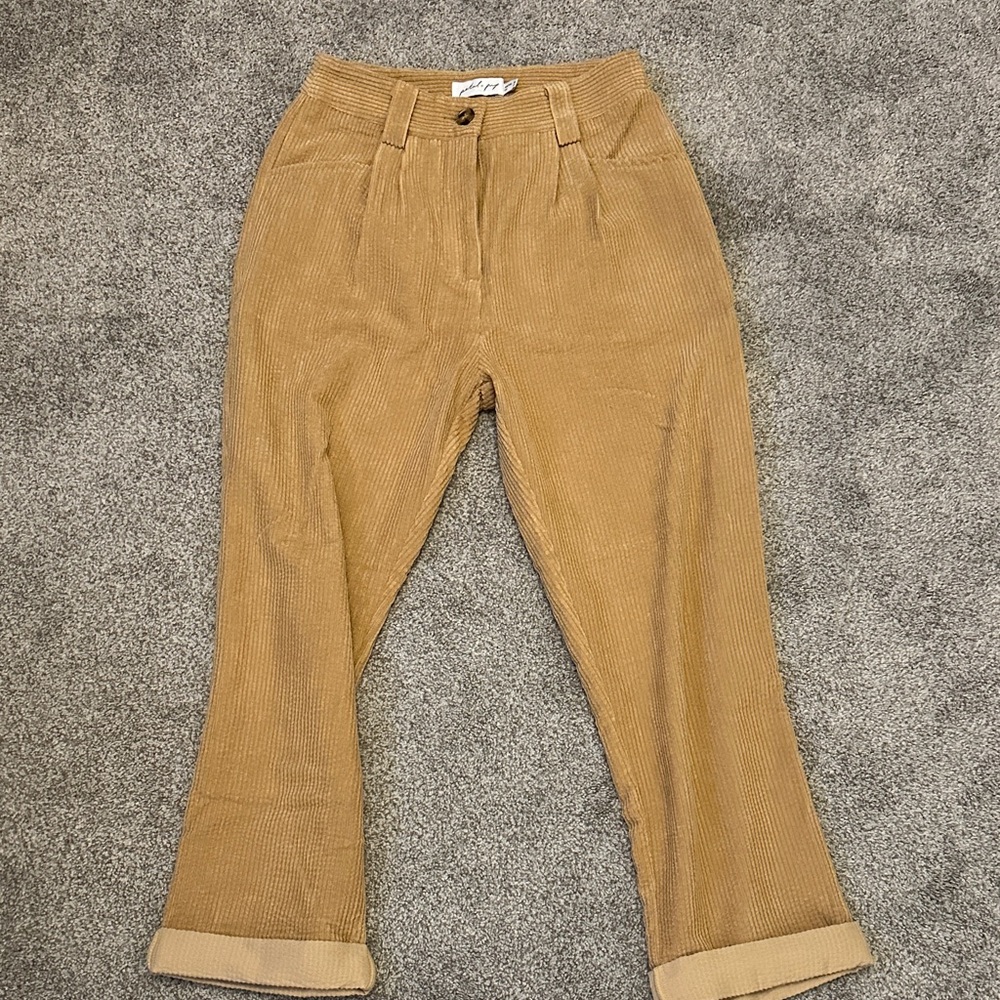 Petal & Pup Beige Corduroy Trousers
